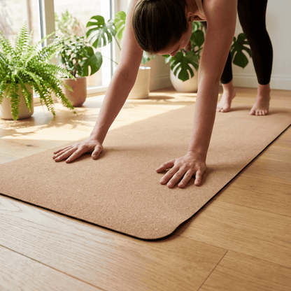 Pilates Korkmatte (rutschfest)