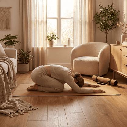 Pilates Korkmatte (rutschfest)
