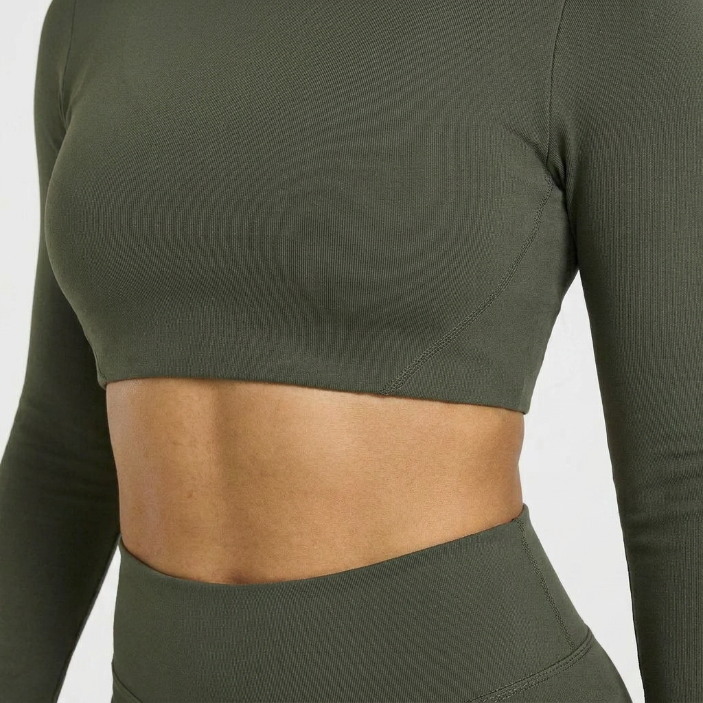 Seamless Sport-Set mit Open-Back