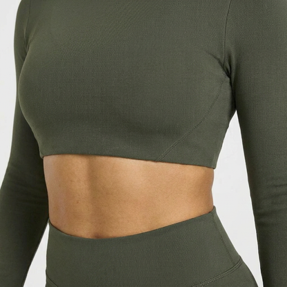 Seamless Sport-Set mit Open-Back
