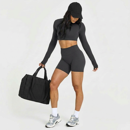 Seamless Sport-Set mit Open-Back