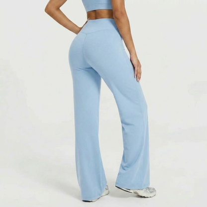 Flared Yoga-Hose mit Scrunch-Butt