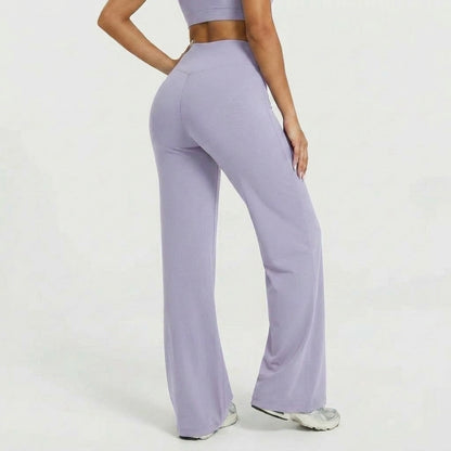 Flared Yoga-Hose mit Scrunch-Butt