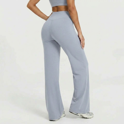 Flared Yoga-Hose mit Scrunch-Butt
