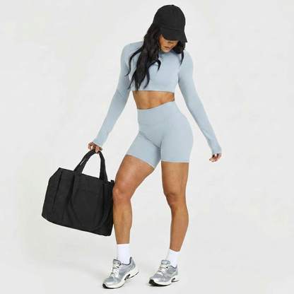 Seamless Sport-Set mit Open-Back