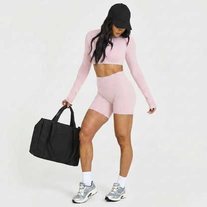 Seamless Sport-Set mit Open-Back