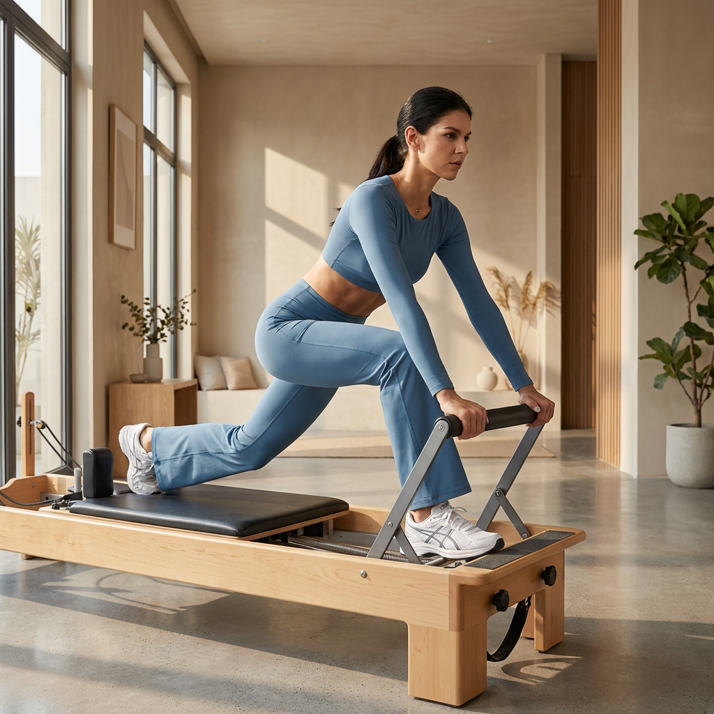 2-teiliges Pilates-Set mit Rückenausschnitt