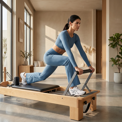 2-teiliges Pilates-Set mit Rückenausschnitt